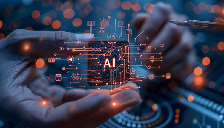 AI Brain visualization